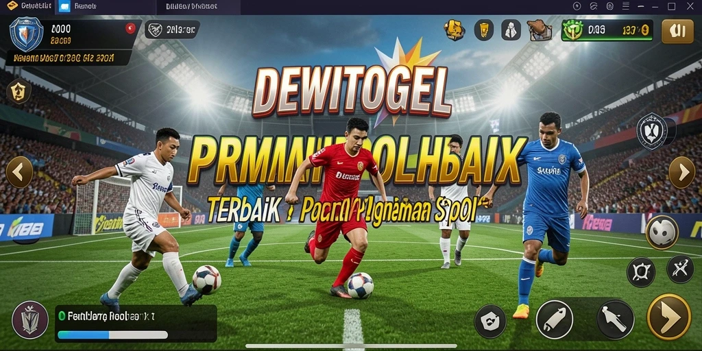 Tangkapan layar gameplay DEWITOGEL yang menampilkan aksi mendebarkan di arena olahraga.