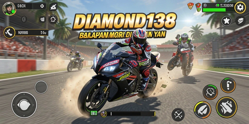 Tampilan gameplay seru dan adrenalin tinggi dalam DIAMOND138.