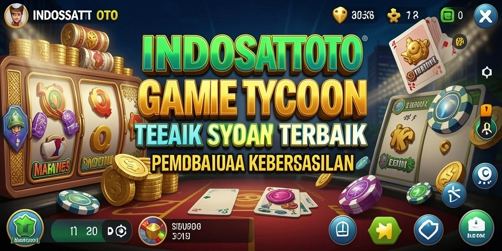 Tampilan gameplay menarik dari INDOSATTOTO yang menunjukkan pengelolaan bisnis Tycoon.