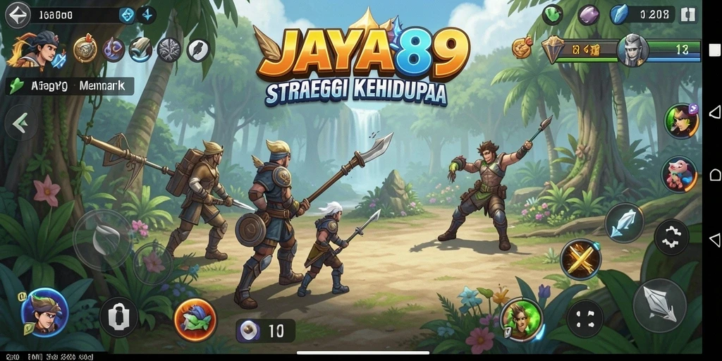 Screenshot JAYA89 menampilkan pertempuran strategi yang dinamis dan mendebarkan.