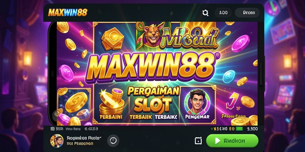 Menampilkan gameplay Slot MAXWIN88 yang menarik dan menghibur.