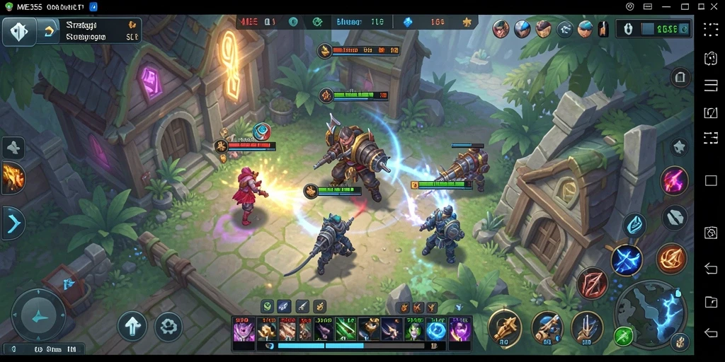 Screenshot dari gameplay seru ME355 dalam aksi strategis.