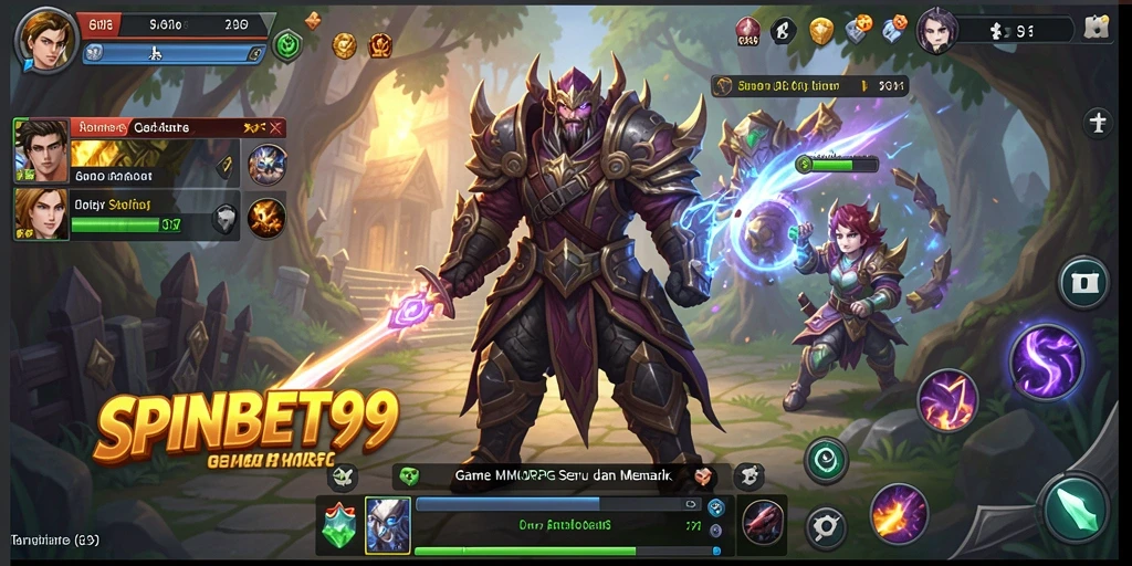Gameplay menarik dan seru dalam dunia MMORPG SPINBET99.